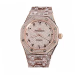 Audemars Piguet Royal Oak AP160SF296 “Iced Out Rose Gold” Top Grade Replica - Image 2