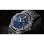 Audemars Piguet Royal Oak 67653BC.GG.1263BC.02 “Frosted” Blue Dial Collector’s Clone 1:1 - Image 4