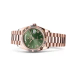 Rolex Day-Date 228235 “Everose Green Roman Dial” True to Original Copy - Image 3