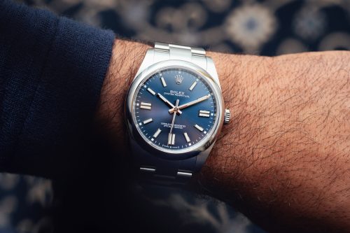 Rolex Oyster Perpetual 124300-0001 “Blue Dial” Exact Clone 1:1 photo review