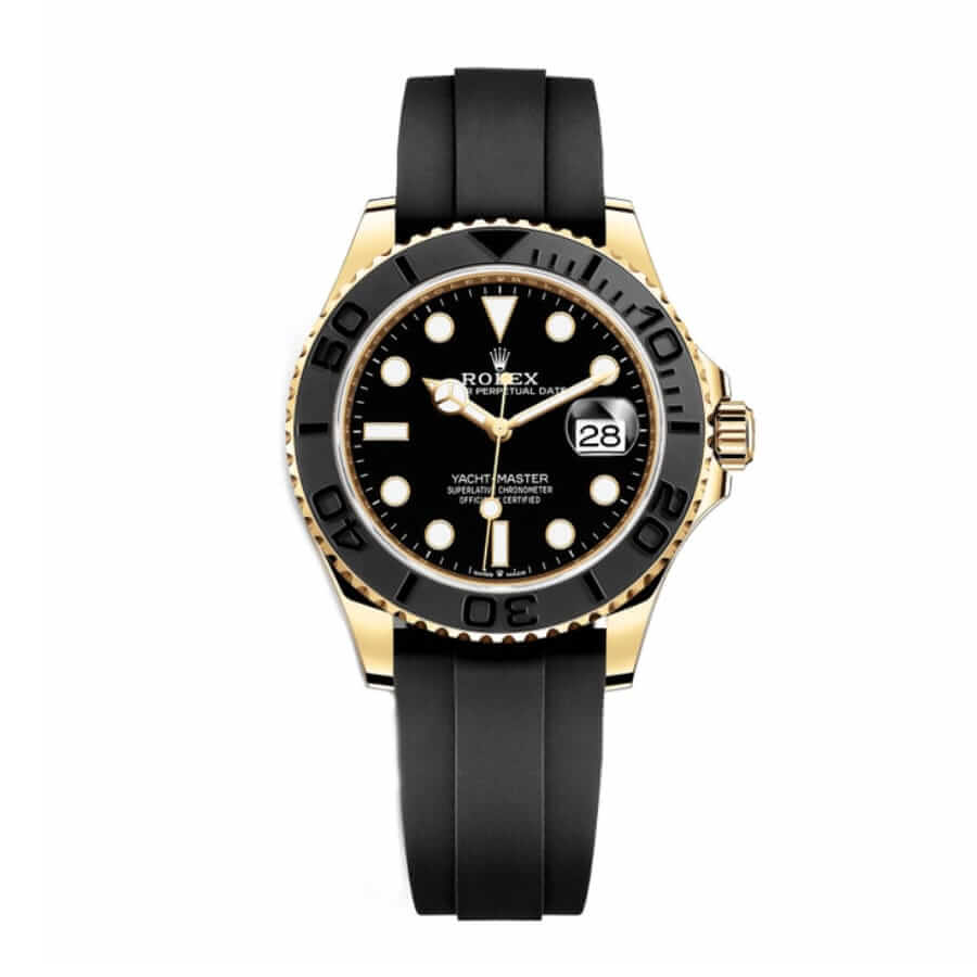 Yacht-Master-Yellow-Gold-Replica.webp Rolex Yacht-Master 226658 “Yellow Gold Black Dial” High-End Clone Quality - Image 1