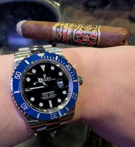 Rolex Submariner 126619LB White Gold Black Dial Replica photo review