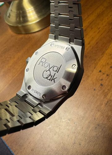 Audemars Piguet Royal Oak “Jumbo” Extra-Thin 15202ST.OO.1240ST.01 “Jumbo” Collector’s Replica photo review