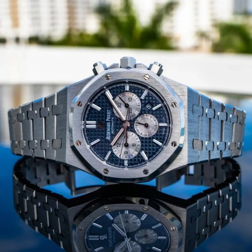 Audemars Piguet Royal Oak Chronograph 26331ST “Blue Dial” 1:1 Clone Edition photo review