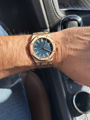 Audemars Piguet Royal Oak 15500OR.OO.1220OR.01 “Rose Gold” Exclusive Clone Edition photo review