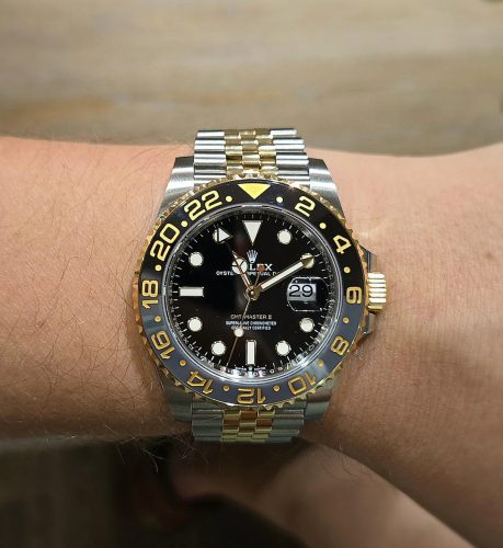 Superclone Rolex GMT-Master II Black Dial “Zombie” 126713GRNR photo review