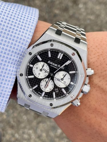 Audemars Piguet Royal Oak Chronograph 26331ST “Blue Dial” 1:1 Clone Edition photo review
