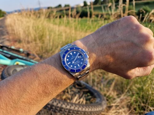 Rolex Submariner Date 116619 “Smurf” Perfect Duplicate Edition photo review