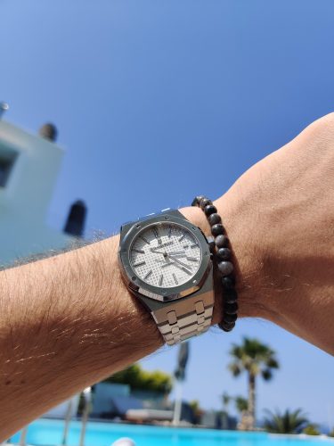 Audemars Piguet Royal Oak 15403IP.OO.1220IP.01 “Silver Dial” 1:1 Clone Edition photo review