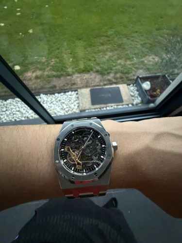 AP Royal Oak “Skeleton” Openworked 15407ST.OO.1220ST.01 Perfect Duplicate Edition photo review