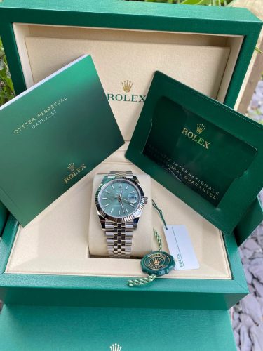 Rolex Datejust 126234 “Mint Green” Authentic Super Replica photo review