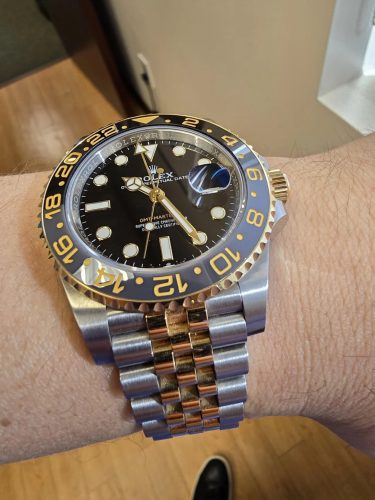Superclone Rolex GMT-Master II Black Dial “Zombie” 126713GRNR photo review