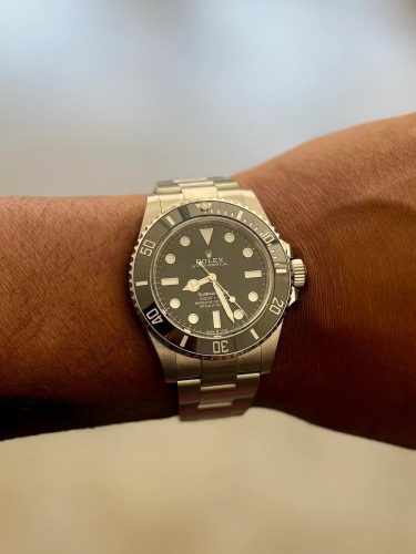 Rolex Submariner 124060 “No Date” Deluxe Clone 1:1 photo review