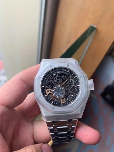 AP Royal Oak “Skeleton” Openworked 15407ST.OO.1220ST.01 Perfect Duplicate Edition photo review