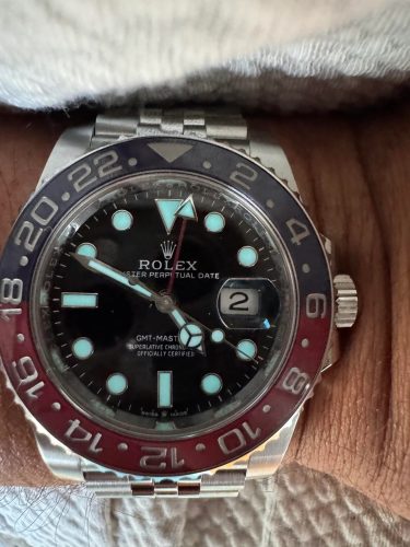Superclone Rolex GMT-Master II 126710BLRO “Pepsi” Jubilee photo review