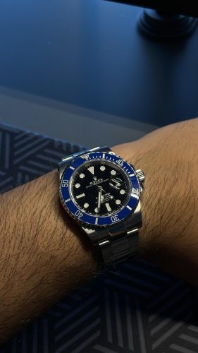 Rolex Submariner 126619LB White Gold Black Dial Replica photo review