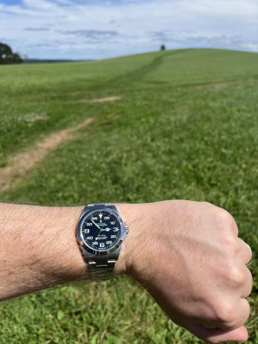 Rolex Air-King 126900 “Black Dial” Ultra Detailed Clone photo review