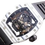 Richard Mille RM 52-01 Tourbillon “Skull” White True Replica 1:1 - Image 3