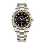 Rolex Datejust 126333-0005 Black Dial Signature Replica 1:1
