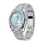Rolex Day-Date 228236 “Ice Blue Grooved” Super Clone Quality - Image 2