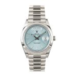 Rolex Day-Date 228206 “Ice Blue Baguette” Premium Duplicate