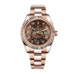 Rolex Sky-Dweller 326935 “Rose Gold Chocolate Dial” Authentic Super Replica