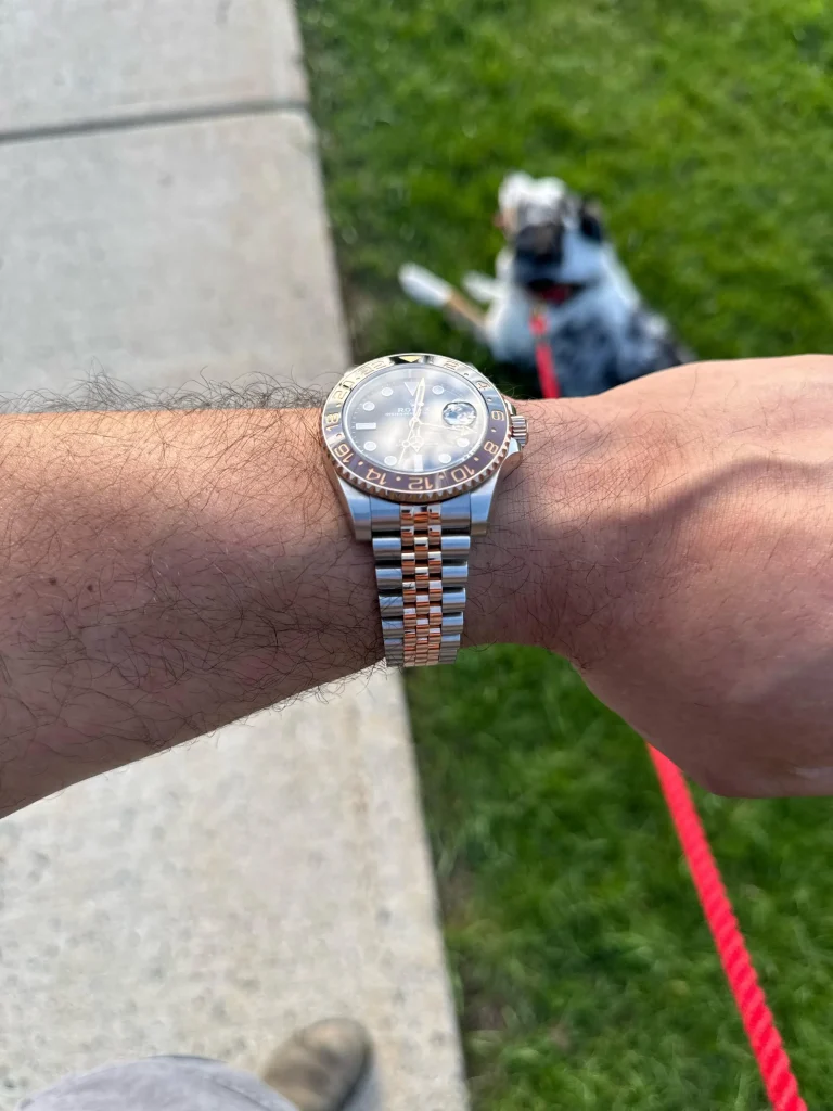 Rolex GMT-Master II 126711CHNR “Root Beer” Deluxe Copy Quality photo review