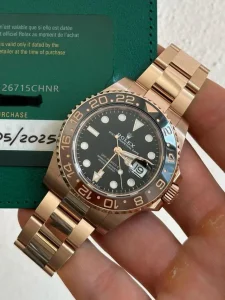 Rolex GMT-Master II 126711CHNR “Root Beer” Deluxe Copy Quality photo review