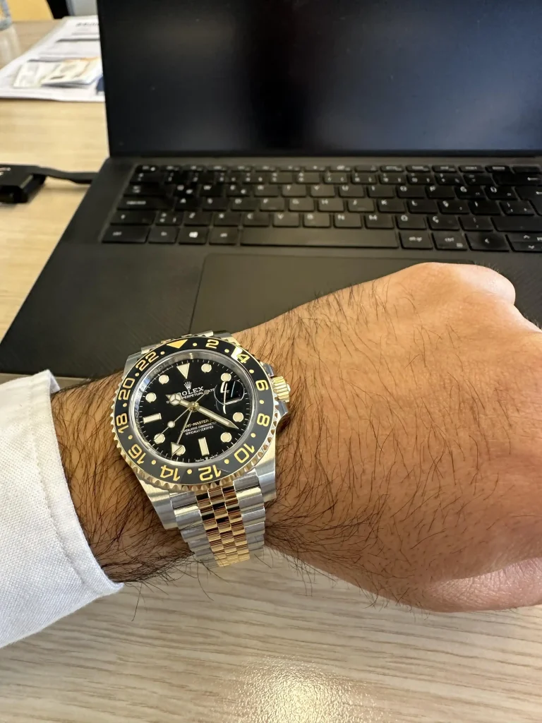 Superclone Rolex GMT-Master II Black Dial “Zombie” 126713GRNR photo review