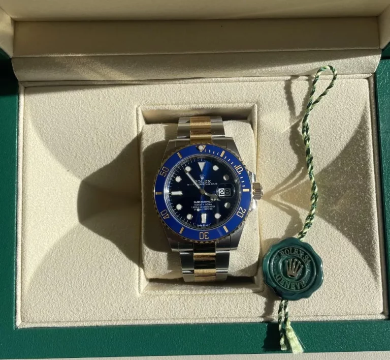 Rolex Submariner Date 126613LB “Two-Tone Blue Dial” Deluxe Clone 1:1 photo review