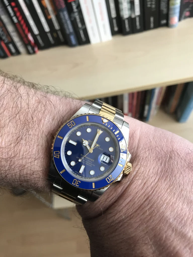 Rolex Submariner Date 126613LB “Two-Tone Blue Dial” Deluxe Clone 1:1 photo review