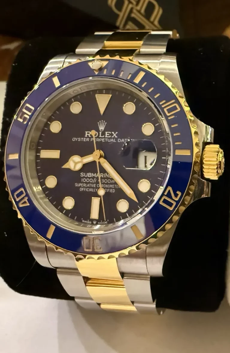 Rolex Submariner Date 126613LB “Two-Tone Blue Dial” Deluxe Clone 1:1 photo review