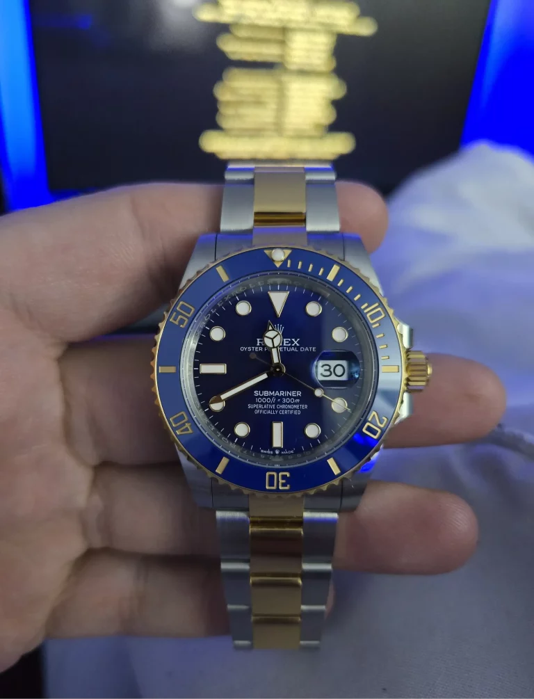 Rolex Submariner Date 126613LB “Two-Tone Blue Dial” Deluxe Clone 1:1 photo review