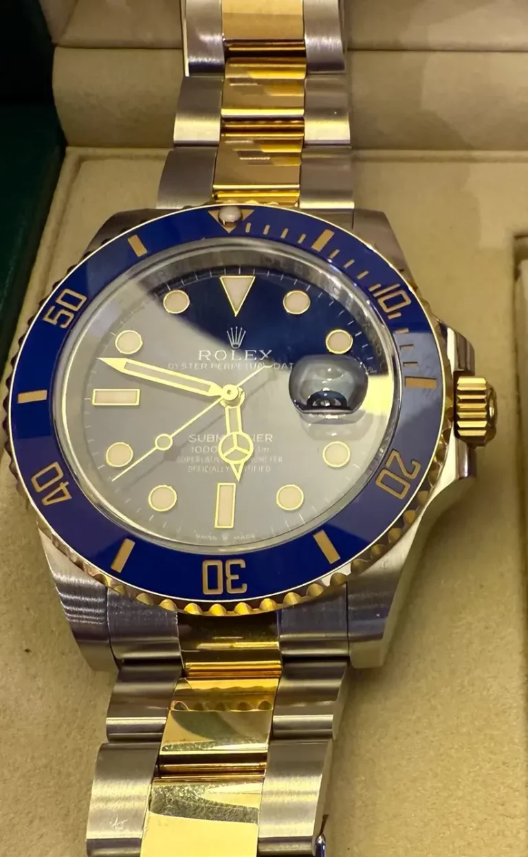 Rolex Submariner Date 126613LB “Two-Tone Blue Dial” Deluxe Clone 1:1 photo review