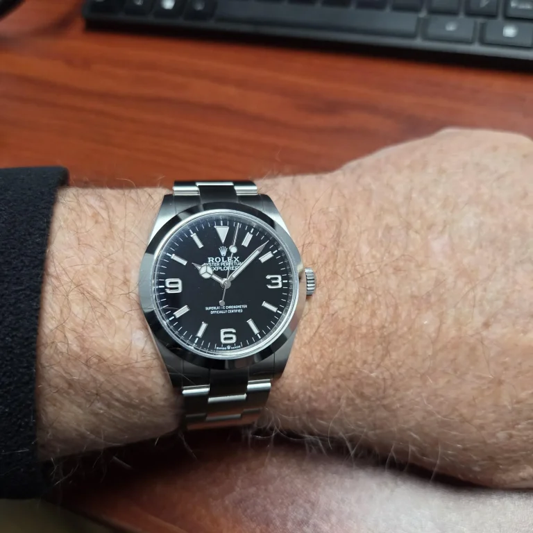 Rolex Air King 224270 “Black Dial” Super Clone photo review