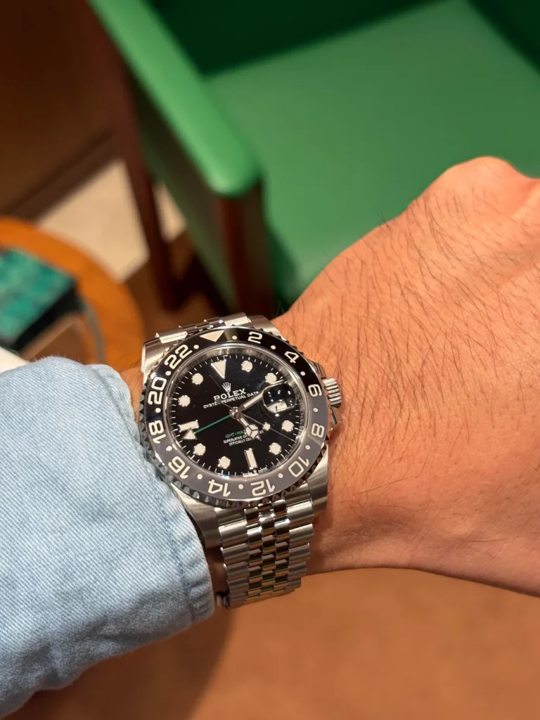 Rolex GMT-Master II 126710GRNR “Bruce Wayne” Deluxe Copy Quality photo review
