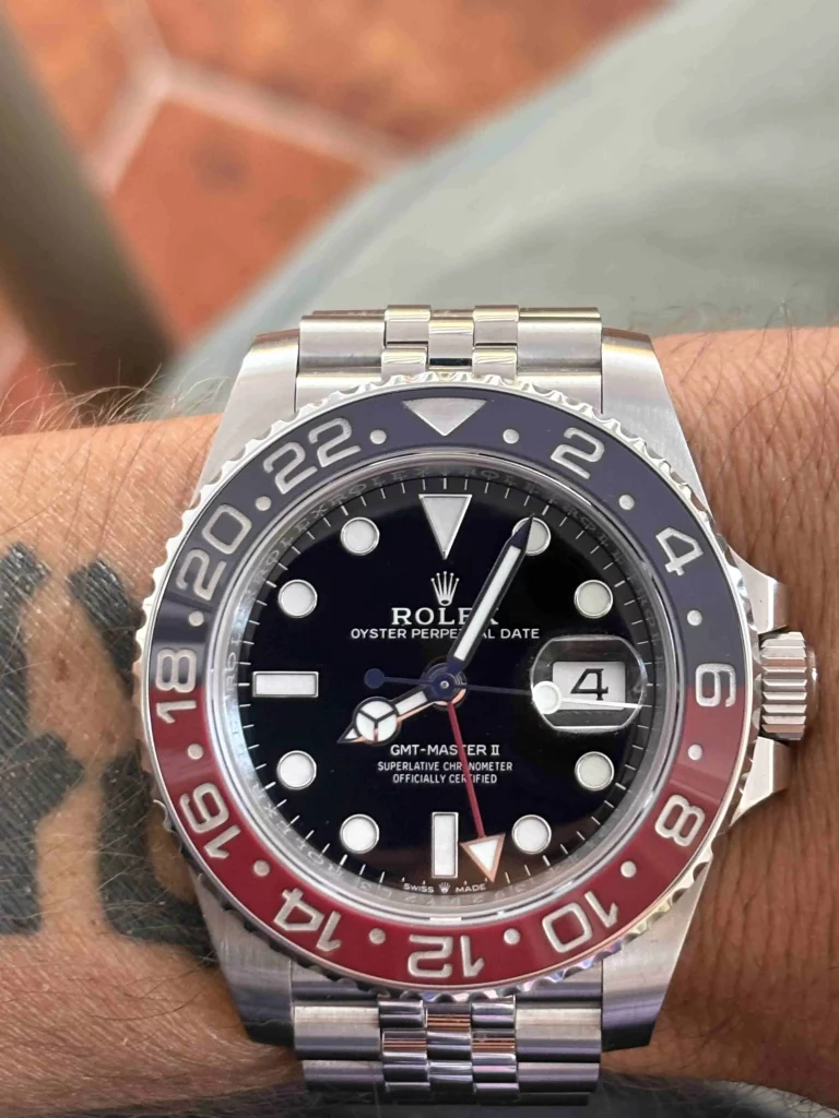 Superclone Rolex GMT-Master II 126710BLRO “Pepsi” Jubilee photo review