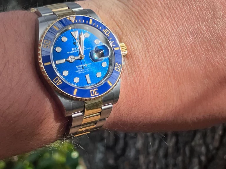 Rolex Submariner Date 126613LB “Two-Tone Blue Dial” Deluxe Clone 1:1 photo review