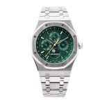 Audemars Piguet Royal Oak Perpetual Calendar 26574ST “Blue Dial” Top Grade Replica