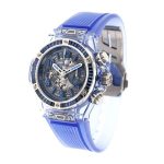 Hublot Big Bang Unico Sapphire 411.JX.4802.RT “Transparent Case” Collector’s Replica - Image 2