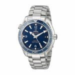 Omega Seamaster Planet Ocean 232.90.42.21.03.001 Blue Dial Near Original Replica - Image 2