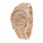 Rolex Day-Date 128345PDP “Pink Diamond” Super Clone Exceptional Replica 1:1 - Image 2