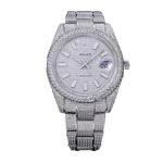 Rolex Datejust 116334 “Iced Out” Near Original Replica